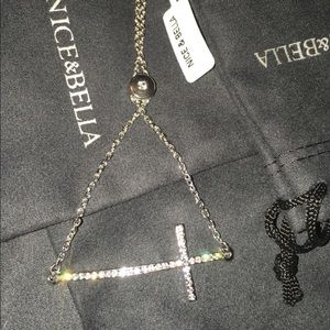 Adjustable Diamonds Cross